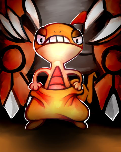 Scraggy and Groudon