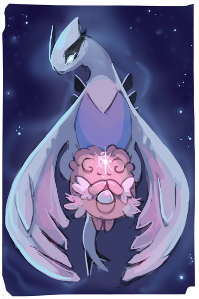 lugia and blissey