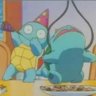 A drunk Squirtle